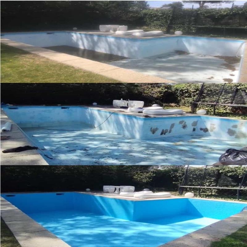 Reparación piscina