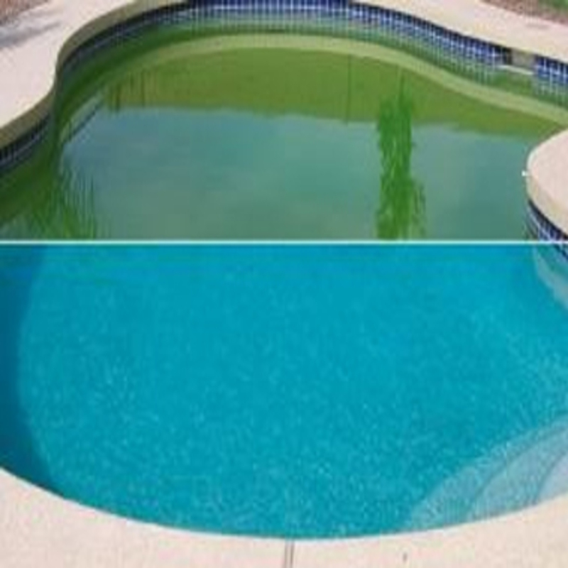 Recuperación de aguas verdes piscinas